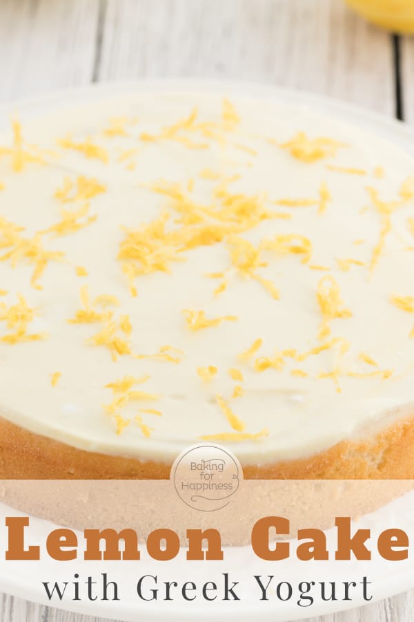 Fluffy, moist, refreshing: this low-fat sugar-free lemon cake is the perfect summer cake for those who like to snack calorie-consciously!