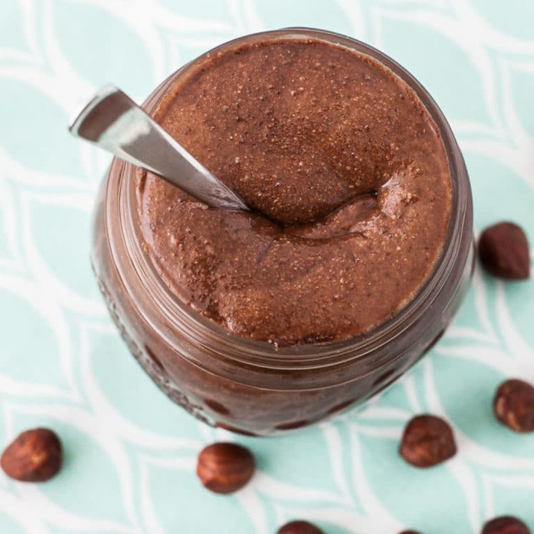 Healthy Homemade Nutella