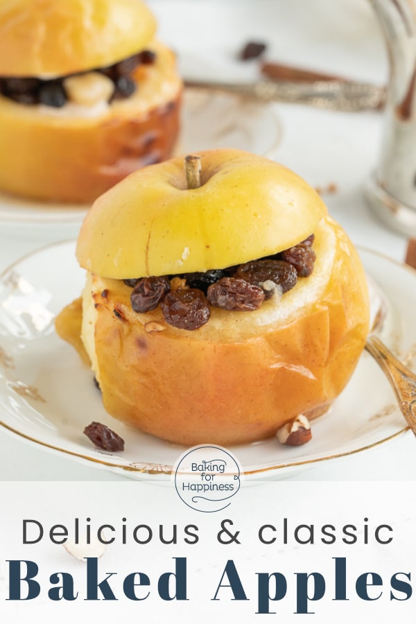 Sweet, aromatic, fruity: with this perfect baked apples recipe for fall and winter, you can bake the popular dessert in no time!