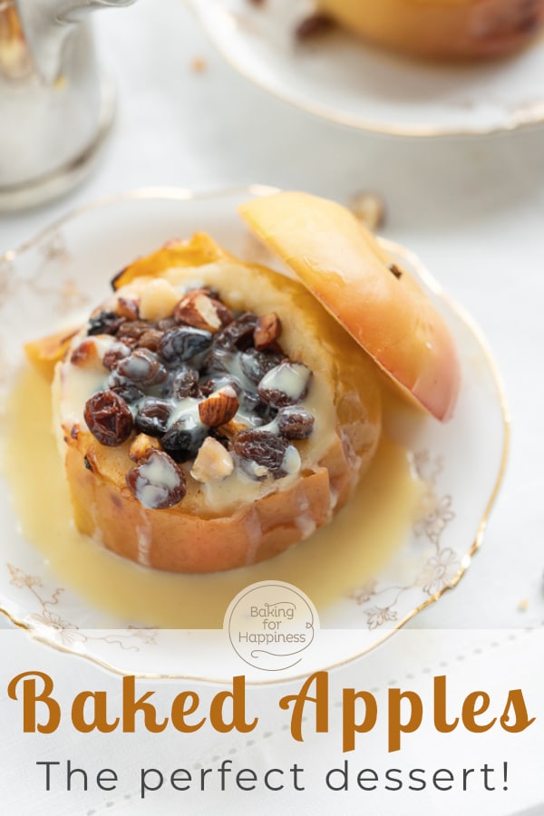 Sweet, aromatic, fruity: with this perfect baked apples recipe for fall and winter, you can bake the popular dessert in no time!