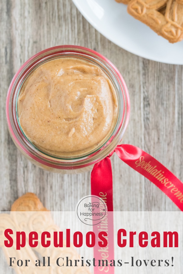 Cookies as a spread – so easy to make easy homemade speculoos cream! It is the perfect spread for Christmas and a great gift from the kitchen.