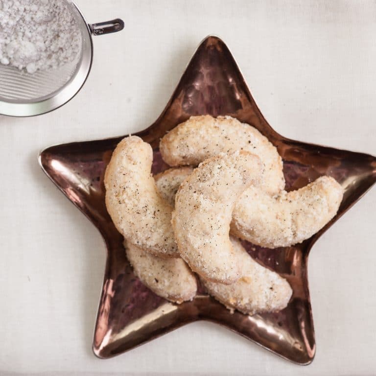 Grandma's Vanilla Crescents