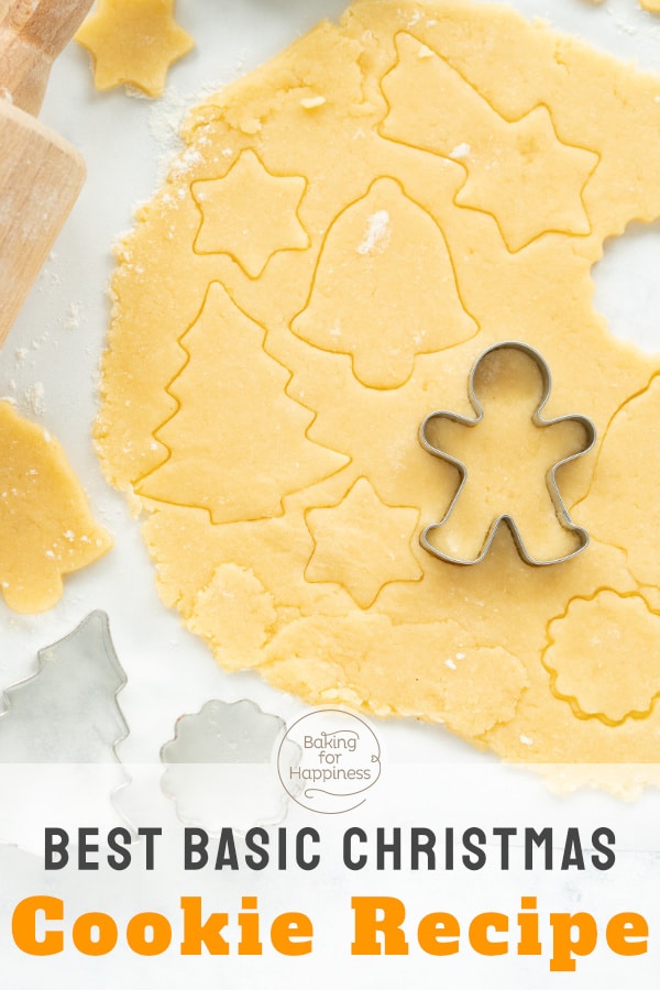 With this Christmas cookie recipe, nothing can go wrong: The butter cookies to cut out are an absolute classic and guaranteed to succeed!