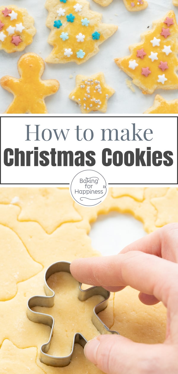 With this Christmas cookie recipe, nothing can go wrong: The butter cookies to cut out are an absolute classic and guaranteed to succeed!