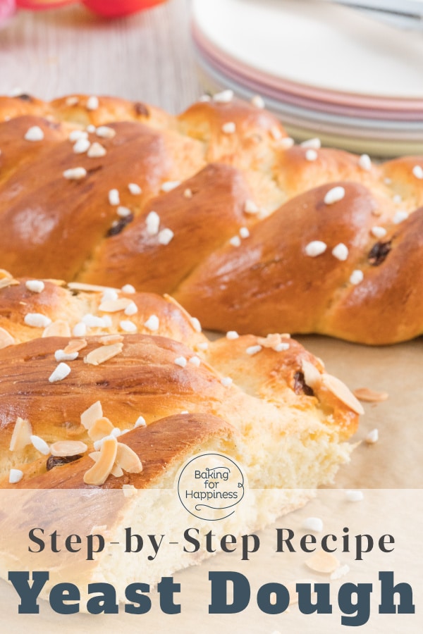 With this easy basic recipe for sweet yeast dough complete with step-by-step instructions, yeast pastries are guaranteed to succeed!