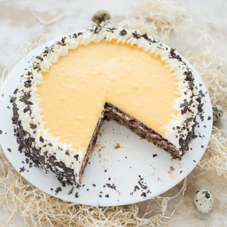 Grandma's Eggnog Cake