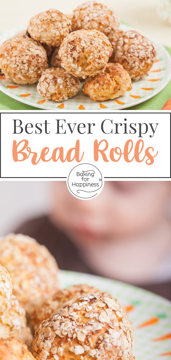 Fancy some delicious, healthy and crispy bread rolls for kids? This recipe tastes great as a kid's snack and for breakfast or dinner.