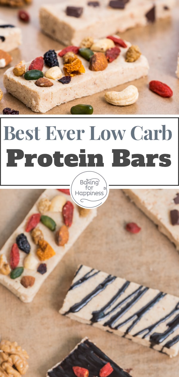 These low carb protein bars with peanutbutter are fantastic. The homemade protein bars can definitely rival many store-bought ones.