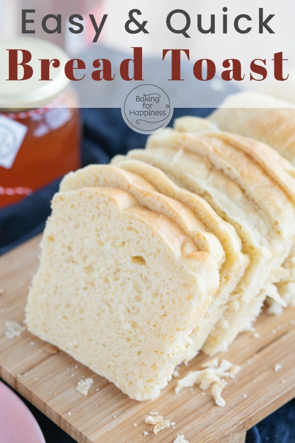 With this quick and easy bread toast you are prepared for the next breakfast: The recipe is suitable for beginners and tastes delicious!