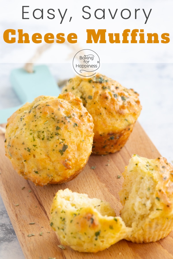 Easy, quick savory cheese muffins that are great for the whole family - whether for brunch, dinner or picnic.