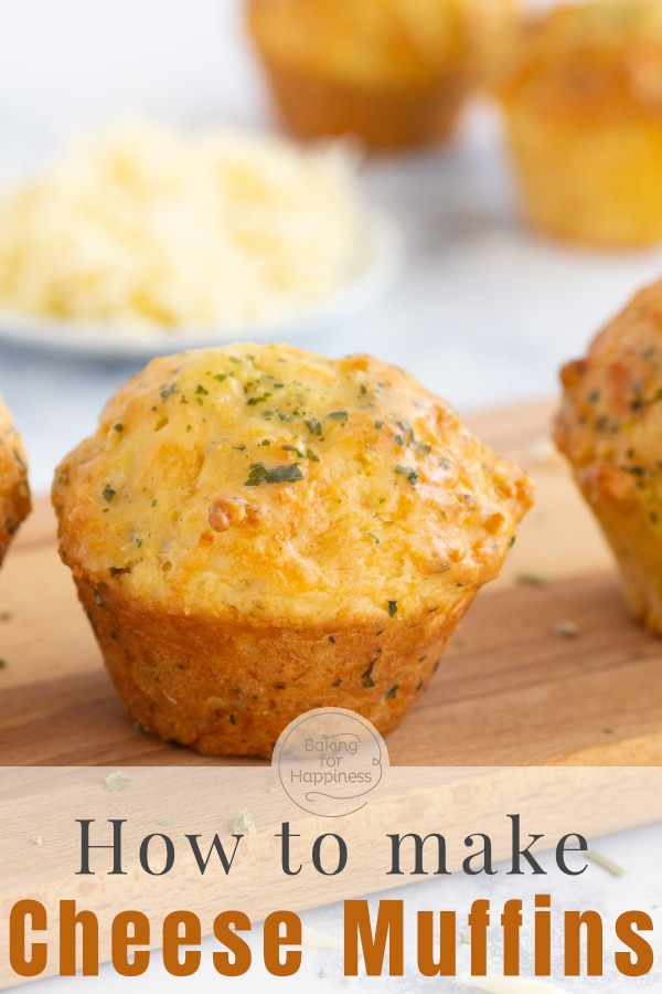 Easy, quick savory cheese muffins that are great for the whole family - whether for brunch, dinner or picnic.
