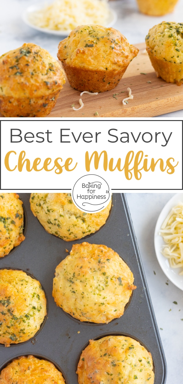 Easy, quick savory cheese muffins that are great for the whole family - whether for brunch, dinner or picnic.