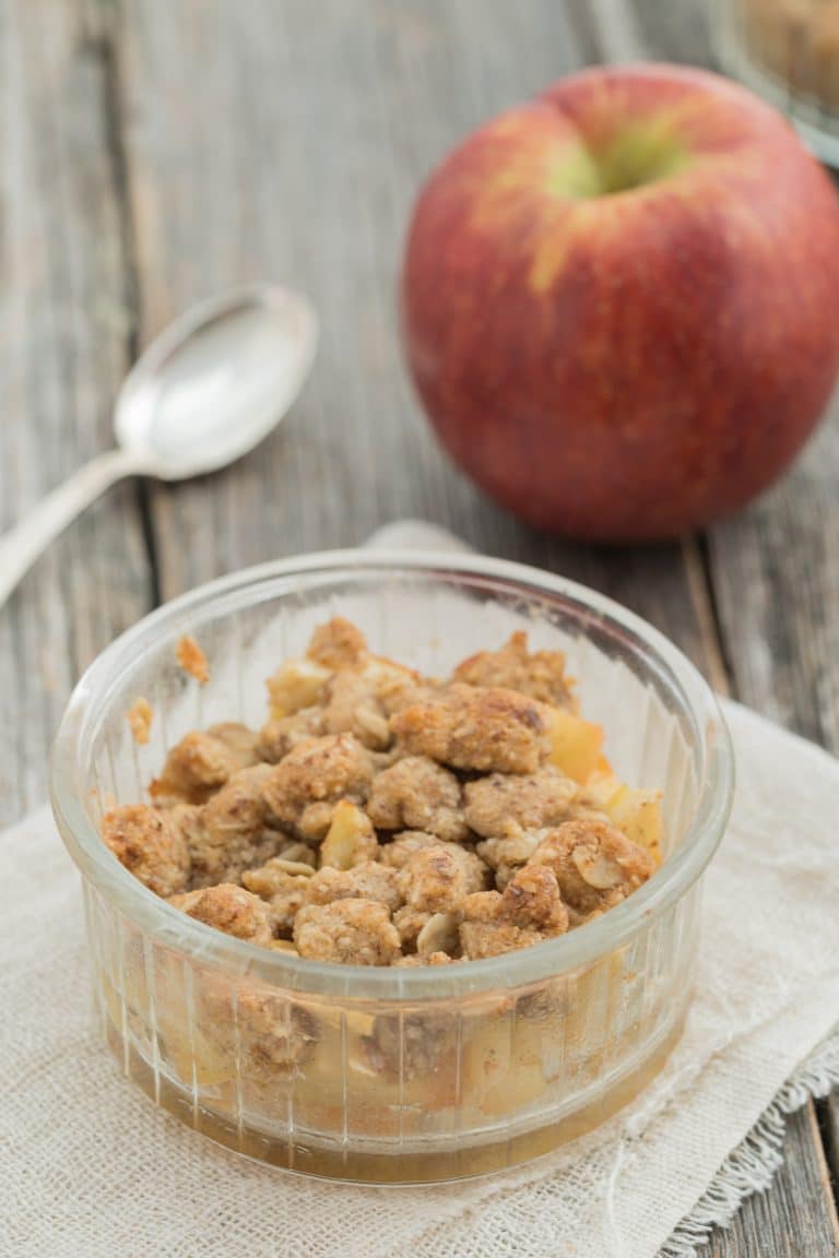 Apple Crumble with Oats