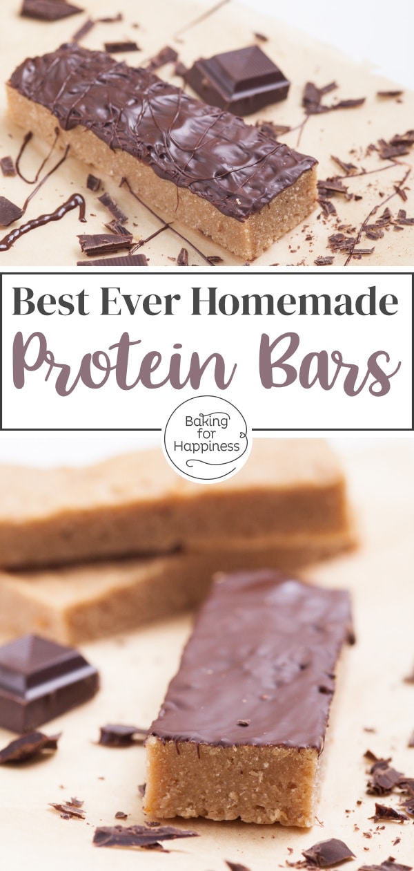 Protein bombs to go: With this recipe for the best easy protein bars without sugar and gluten, you can save some money!