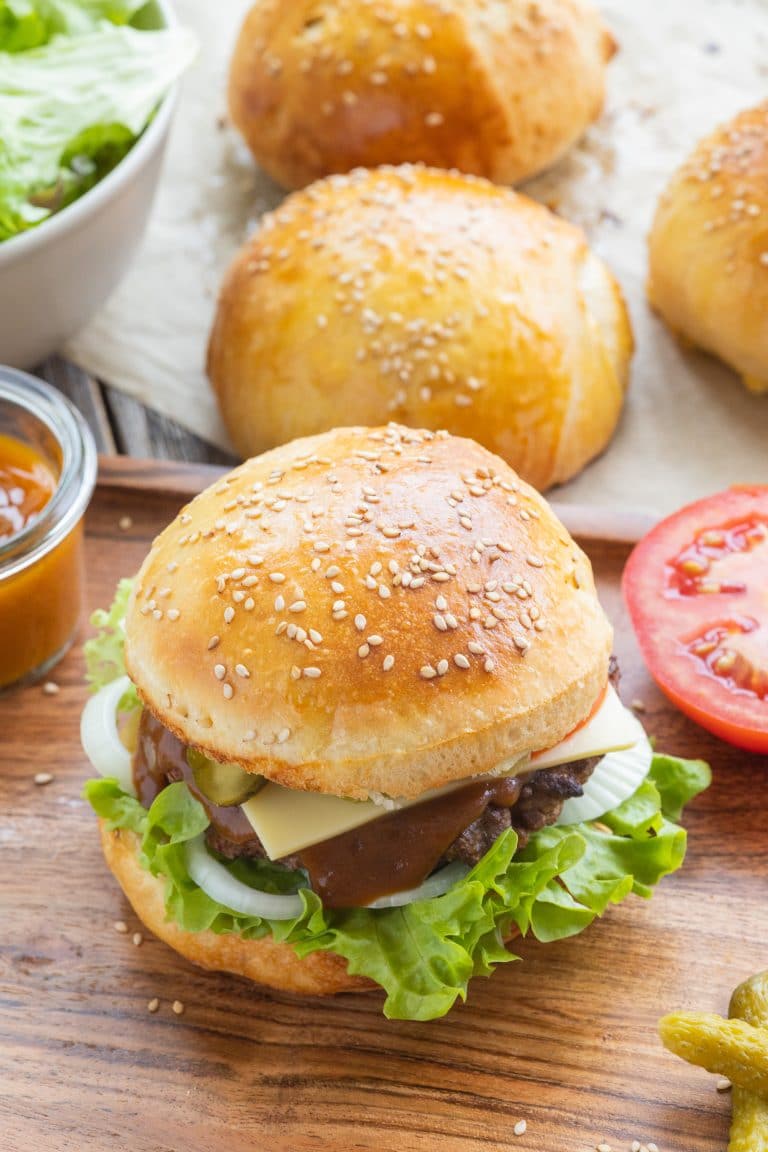 The Best Homemade Burger Buns