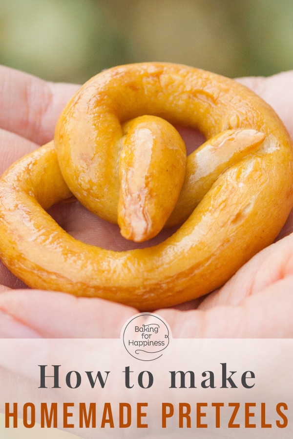 Making homemade pretzels and lye pastries is not difficult at all. This easy recipe is sure to succeed - I promise!