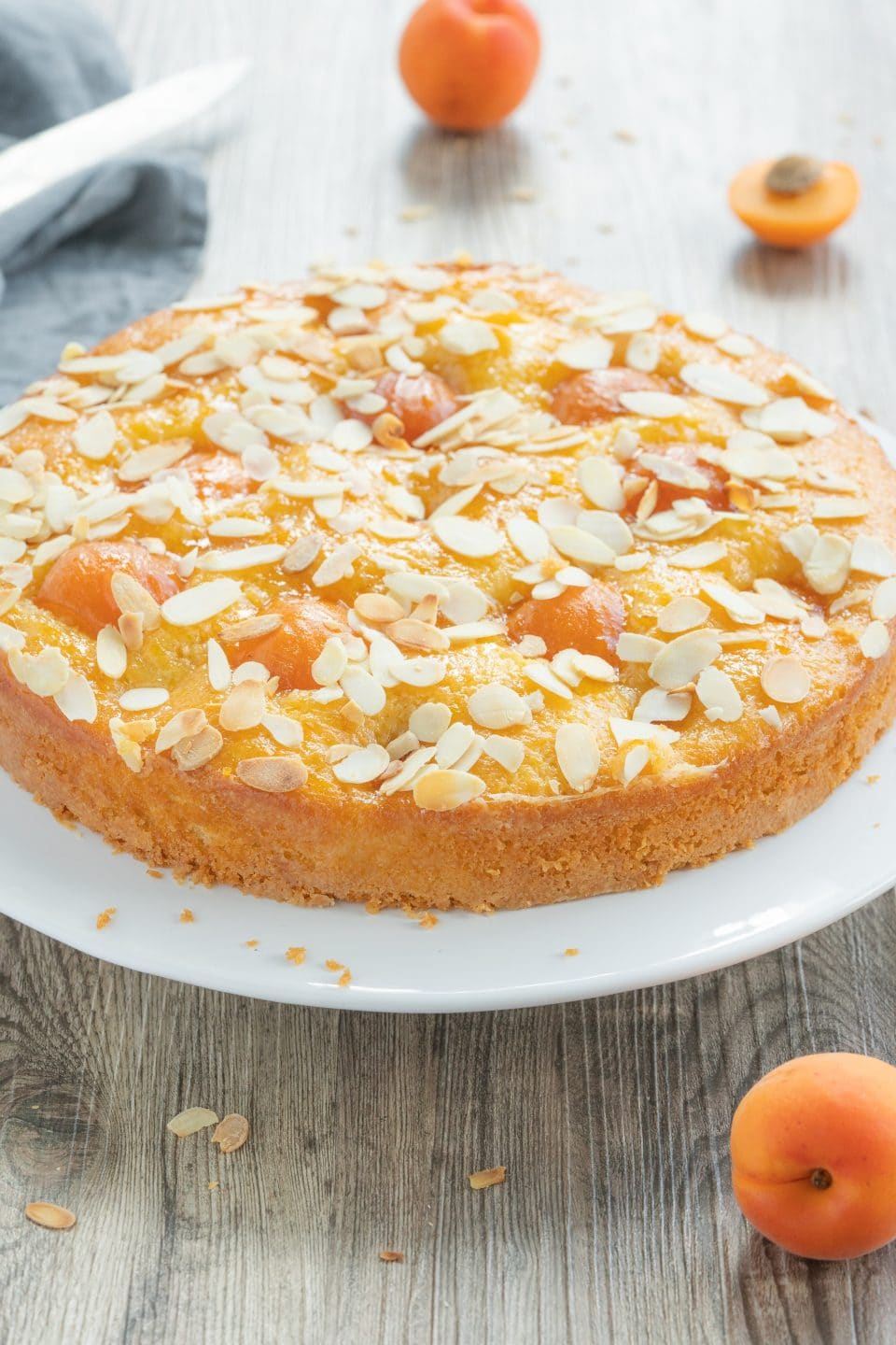 Sponge Cake With Apricot Jam Stock Photo - Download Image Now - Almond,  Apricot, Cake - iStock