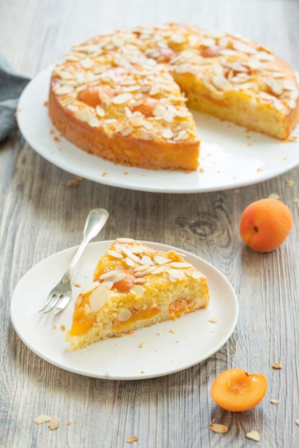 No-Bake Creamy Apricot Cake Recipe - An Italian in my Kitchen