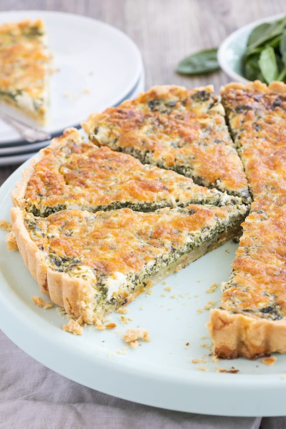 spinach-quiche