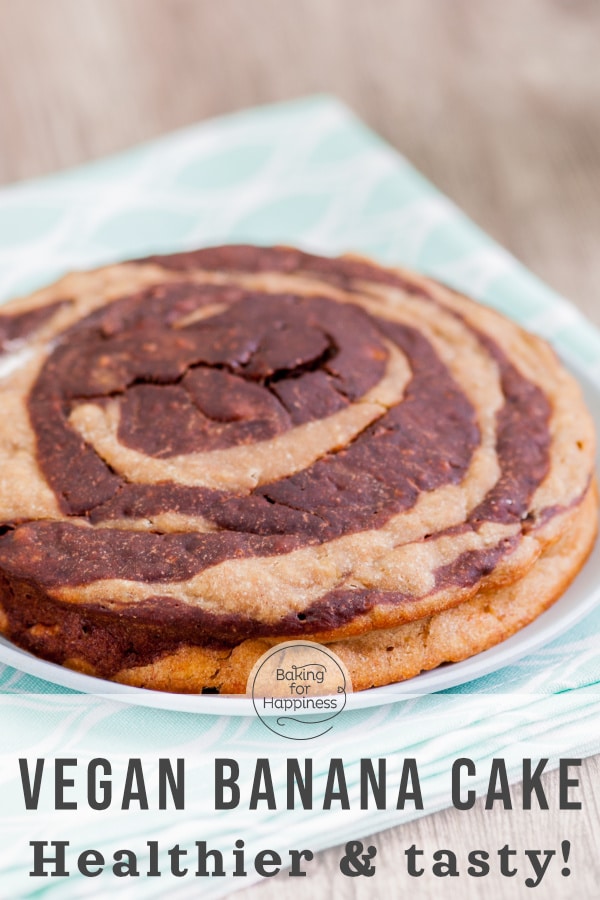 A delicious, sugar-free and vegan banana cake. A perfect recipe for babies, children, and allergy sufferers. 