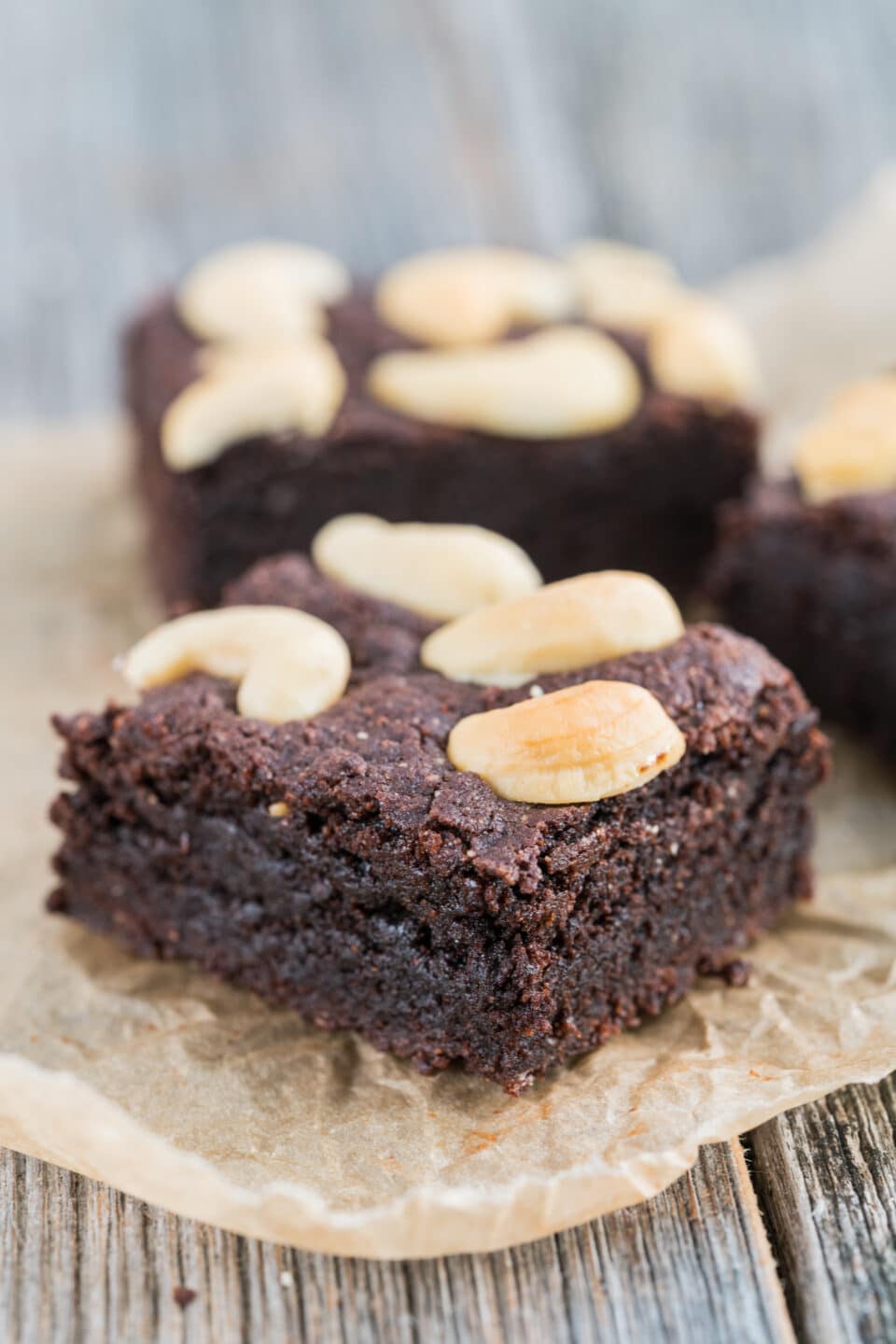 Glutenfree Brownies without Butter Egg Milk and Flour