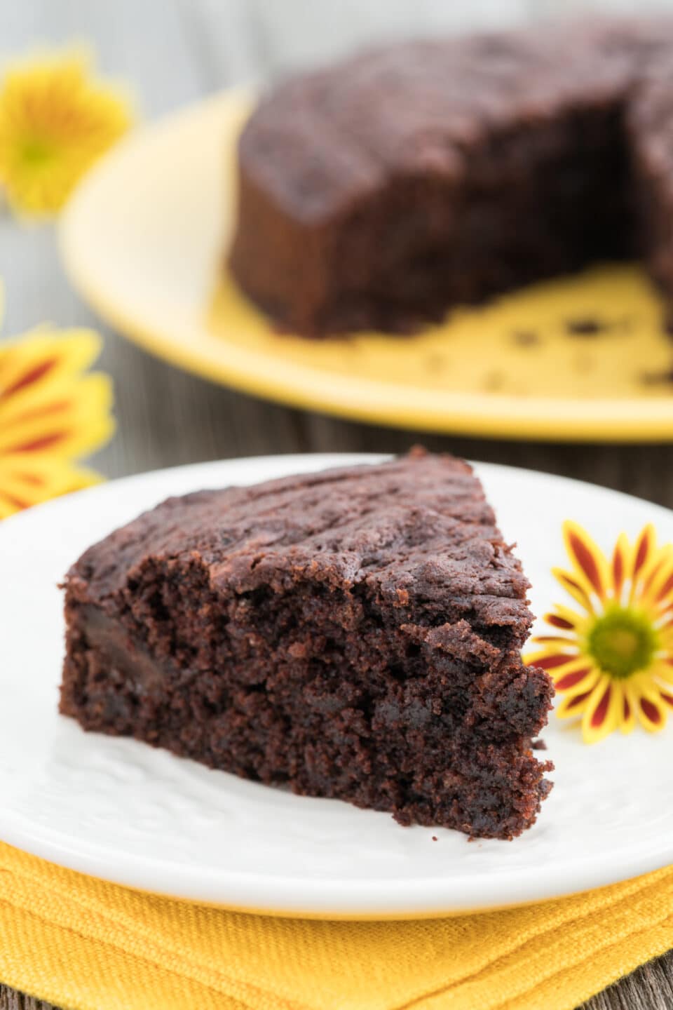 Vegan Chocolate Cake with Beet