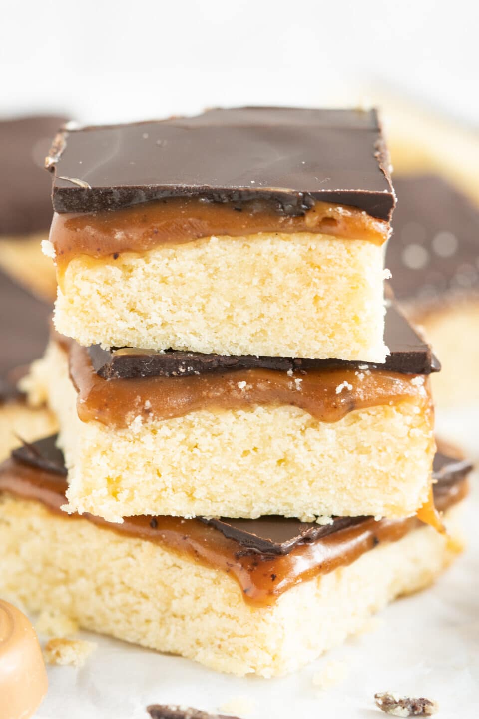 Caramel Chocolate Shortbread