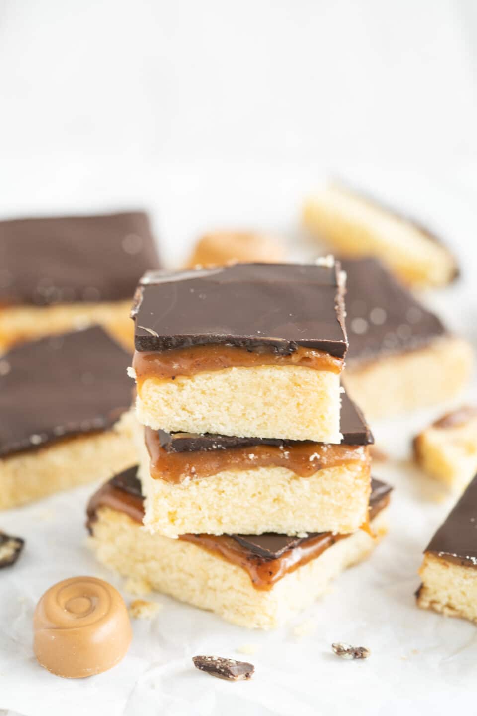 Chocolatey Caramel Shortbread Recipe