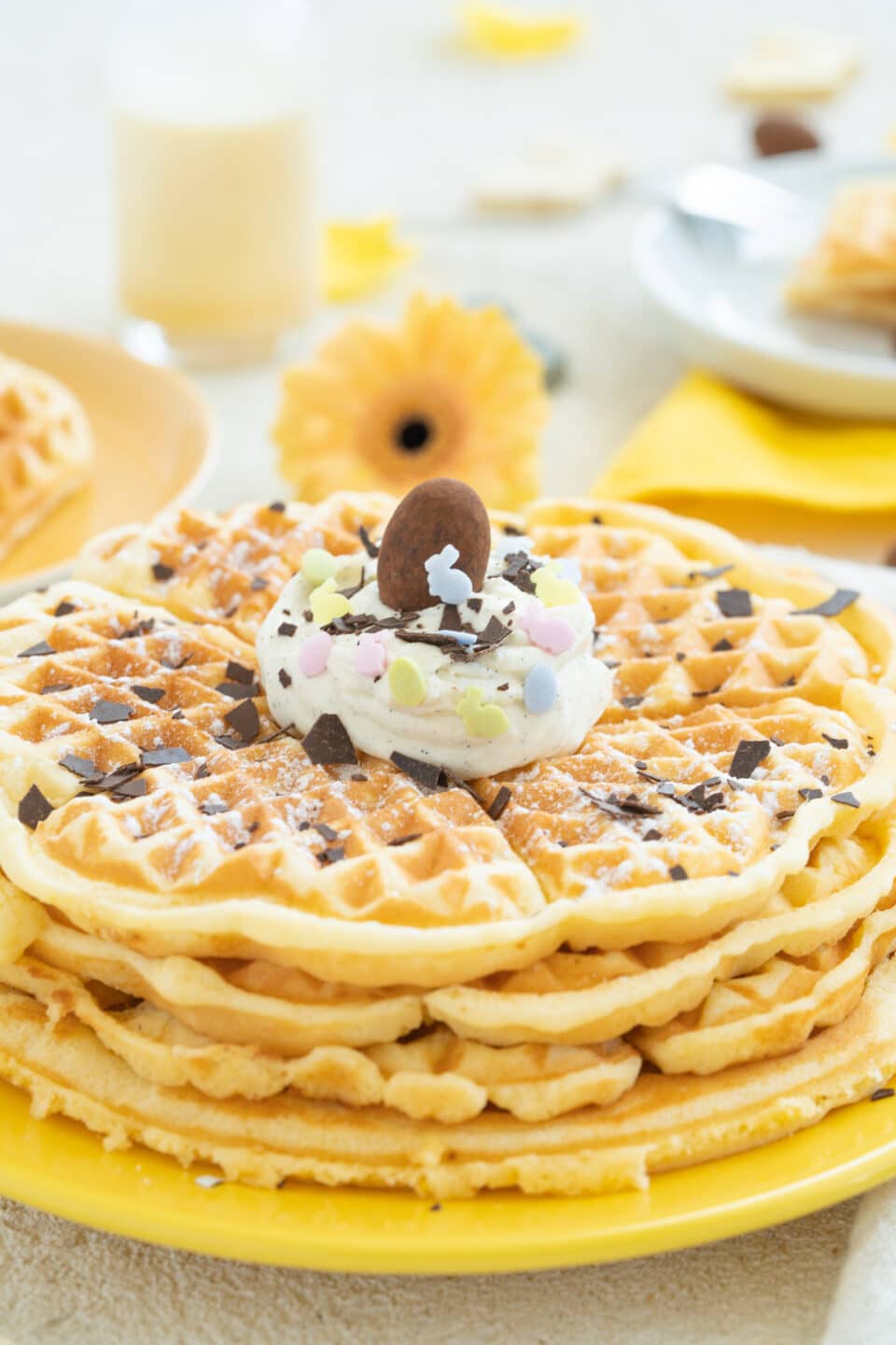 Eggnog Waffles Recipe