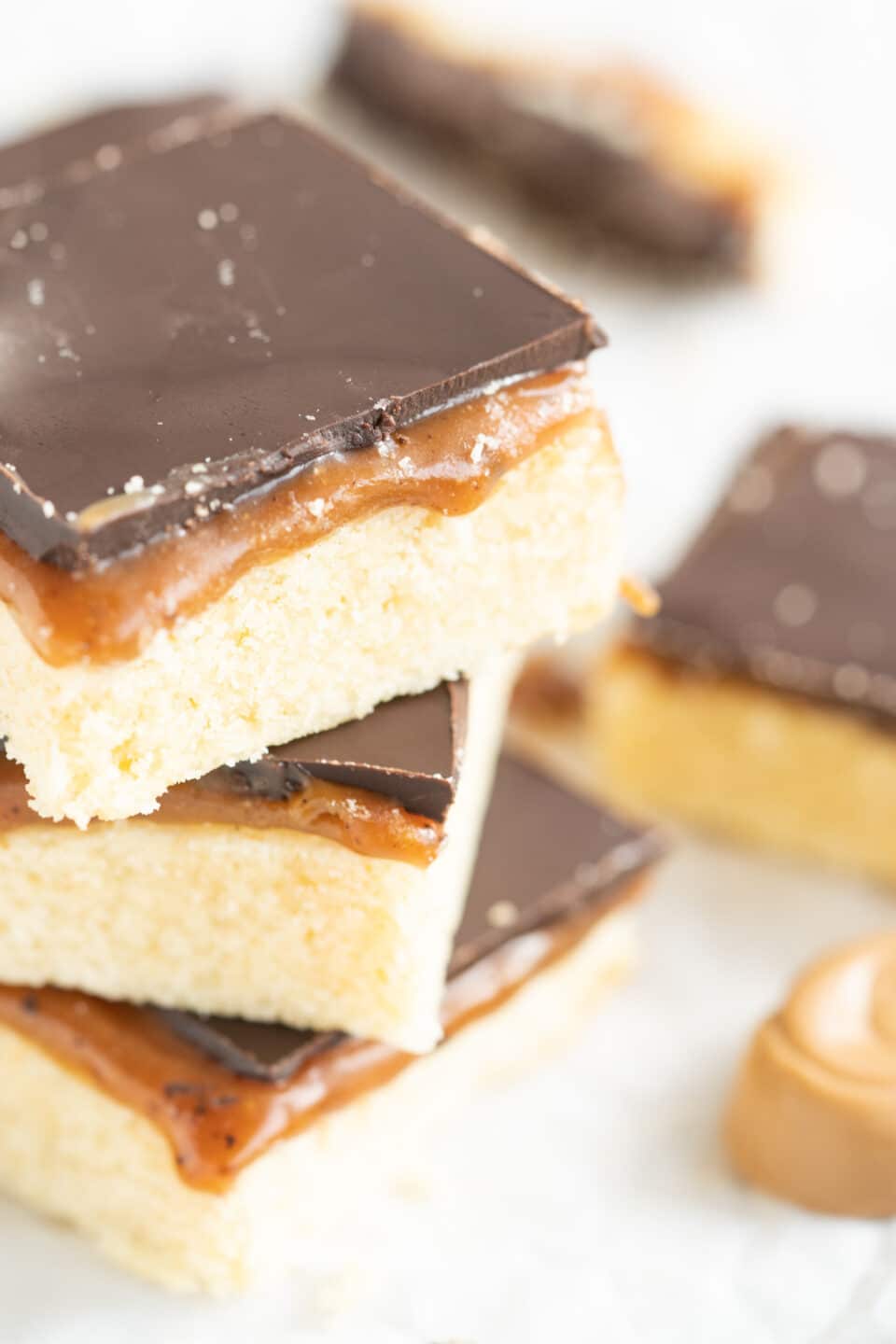 Heavenly Shortbread Recipe with Caramel and Chocolate