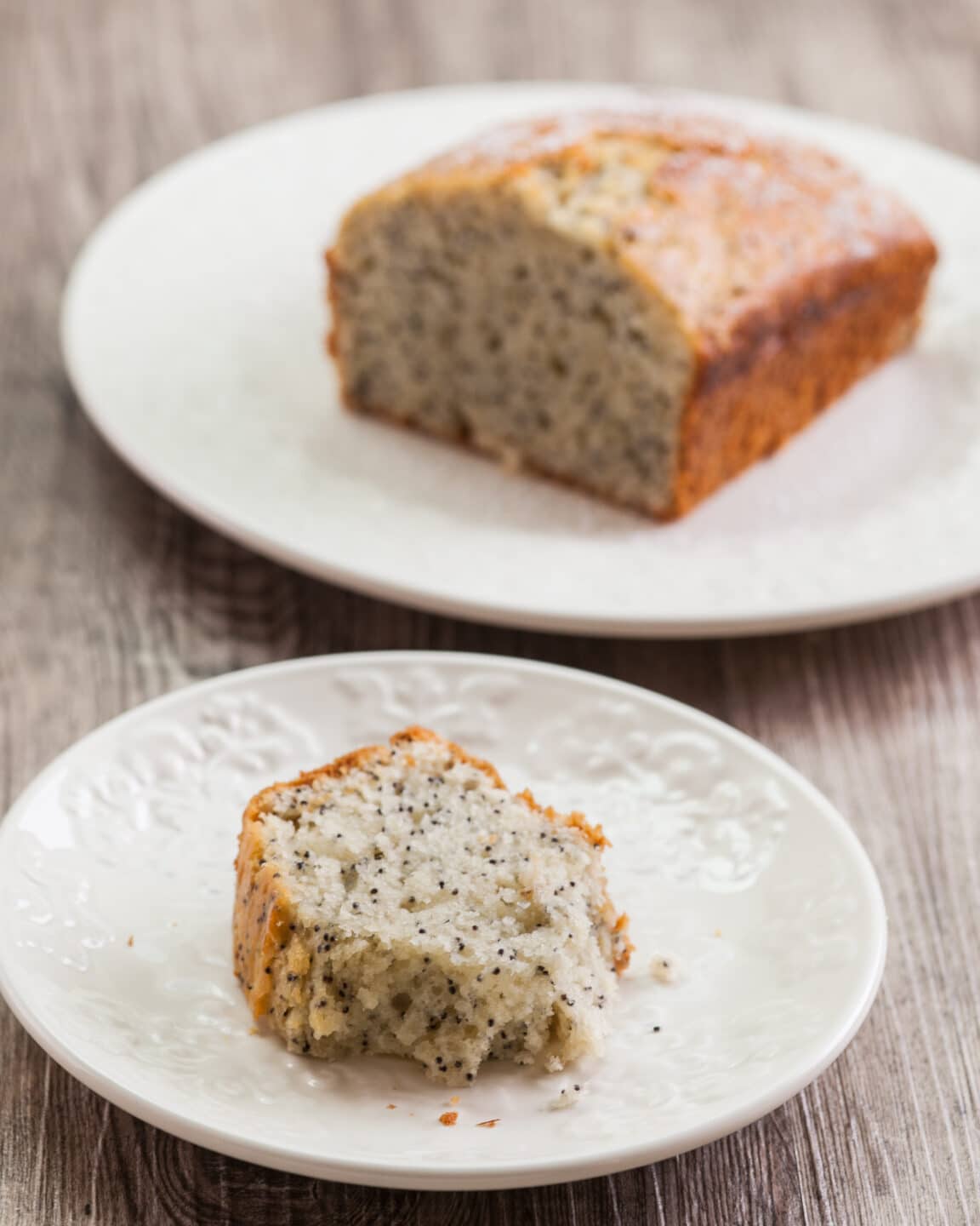 Lemon Poppy Seed Cake without Fructose