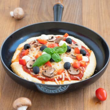 Pan Pizza without Yeast
