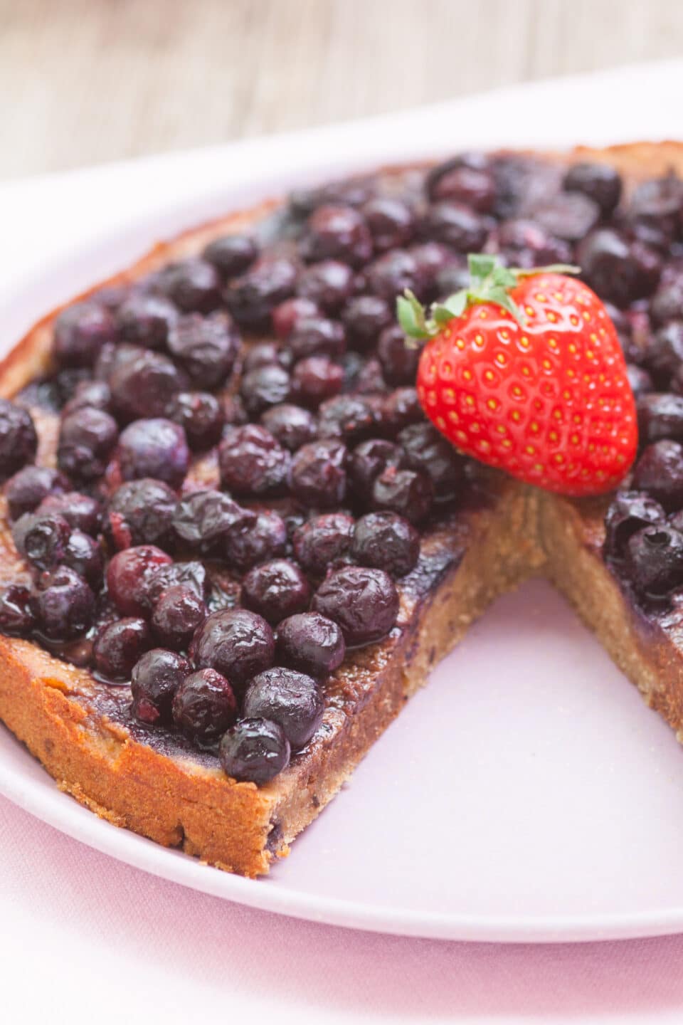 Vegan Moist and Healthy Cake with Legumes