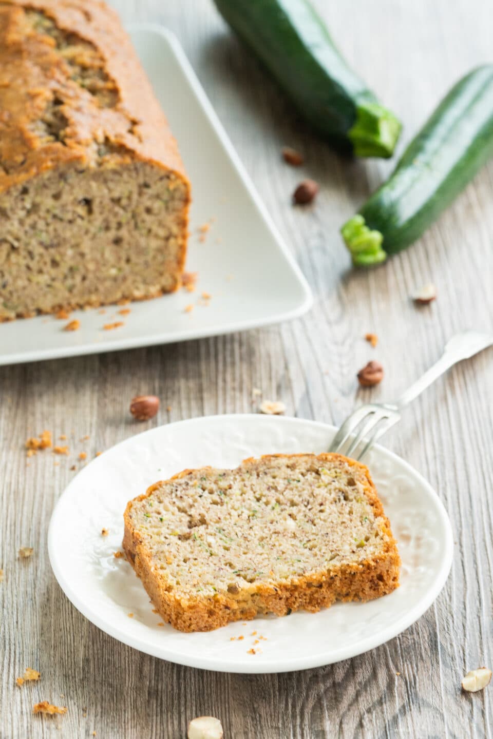 zucchini hazelnut pie