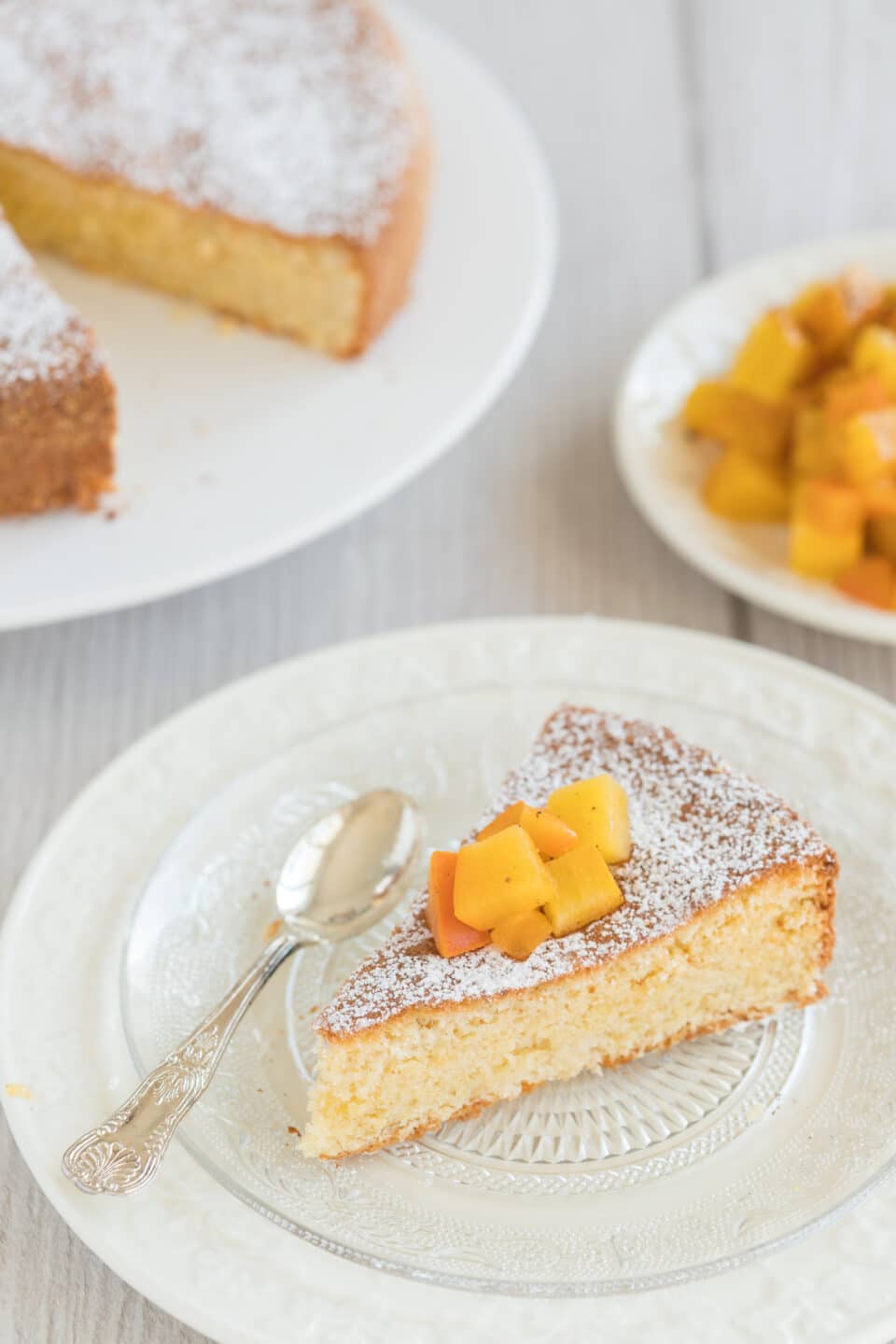 3 Ingredient Moist Almond Cake from Mallorca