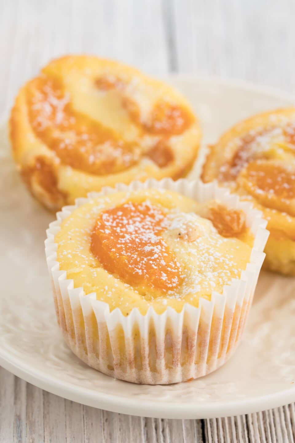 tangerine cheesecake crumble muffin recipe
