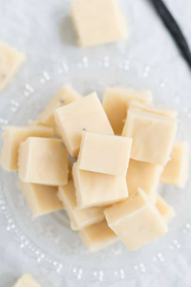 Fudge Recipe with Ground Vanlla