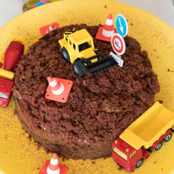Construction Site Cake Perfect for Kids