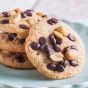 chewy cookies with chocolate chips