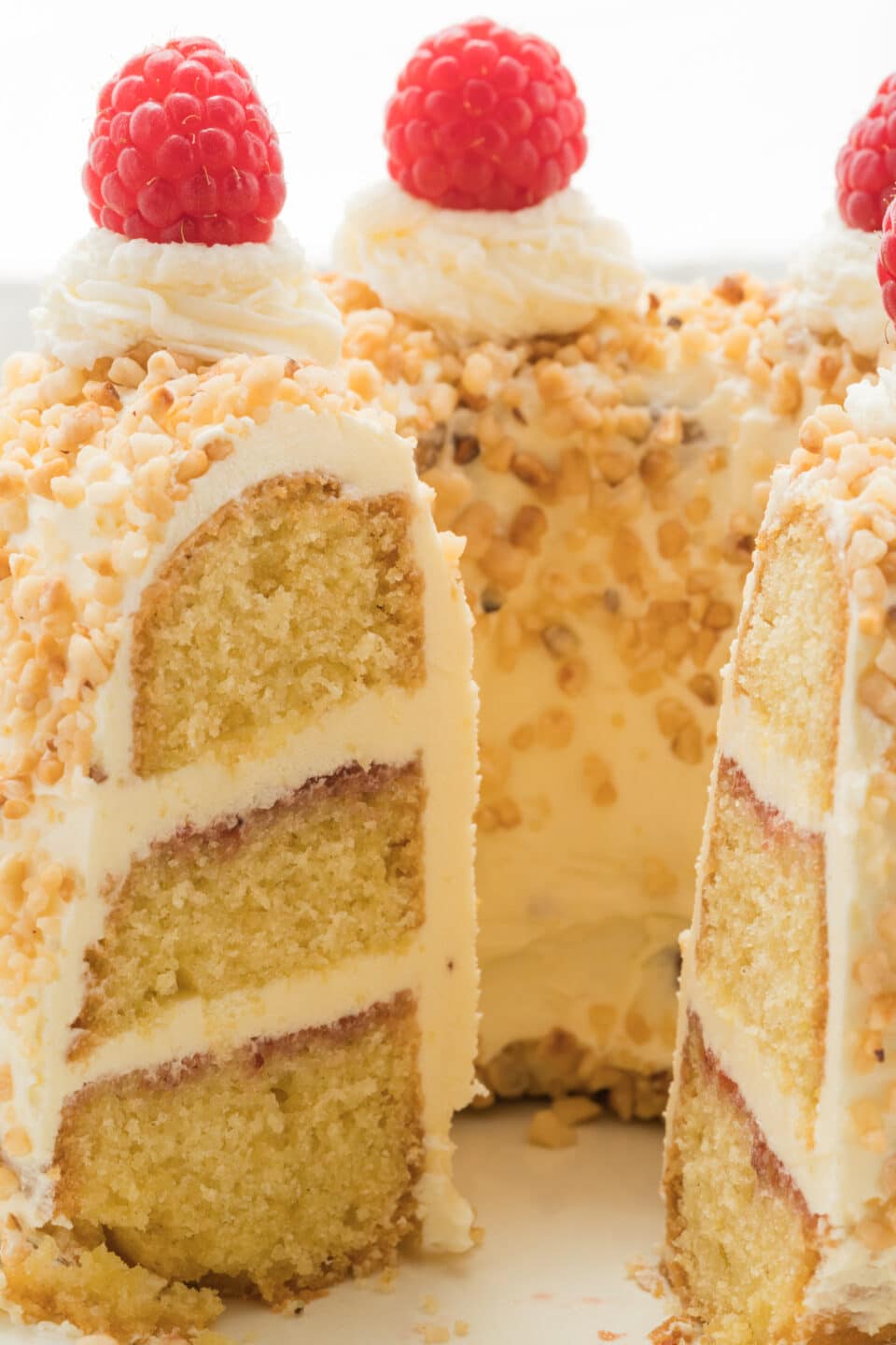 frankfurter kranz from germany with buttercream