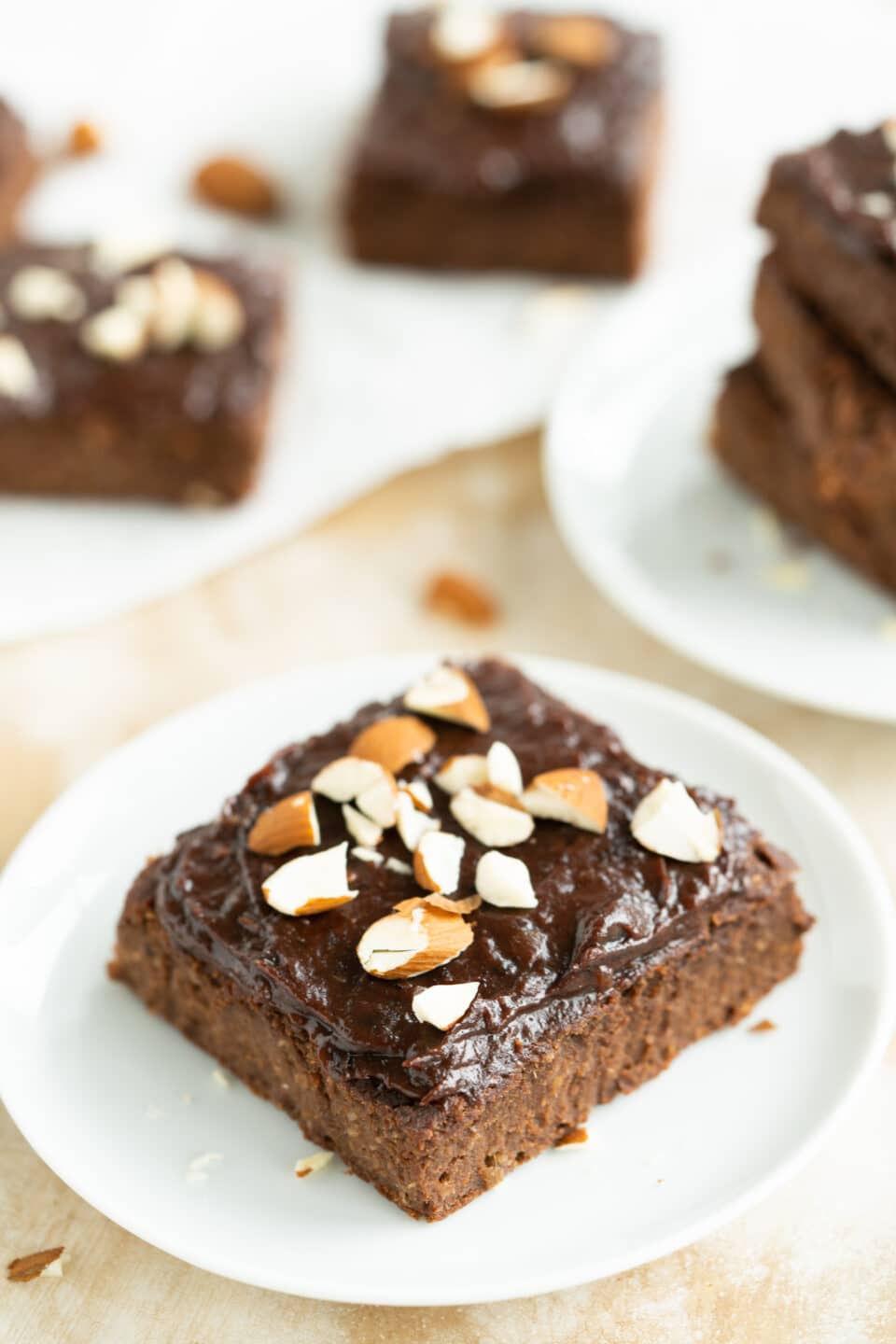 healthy sweet potato brownies