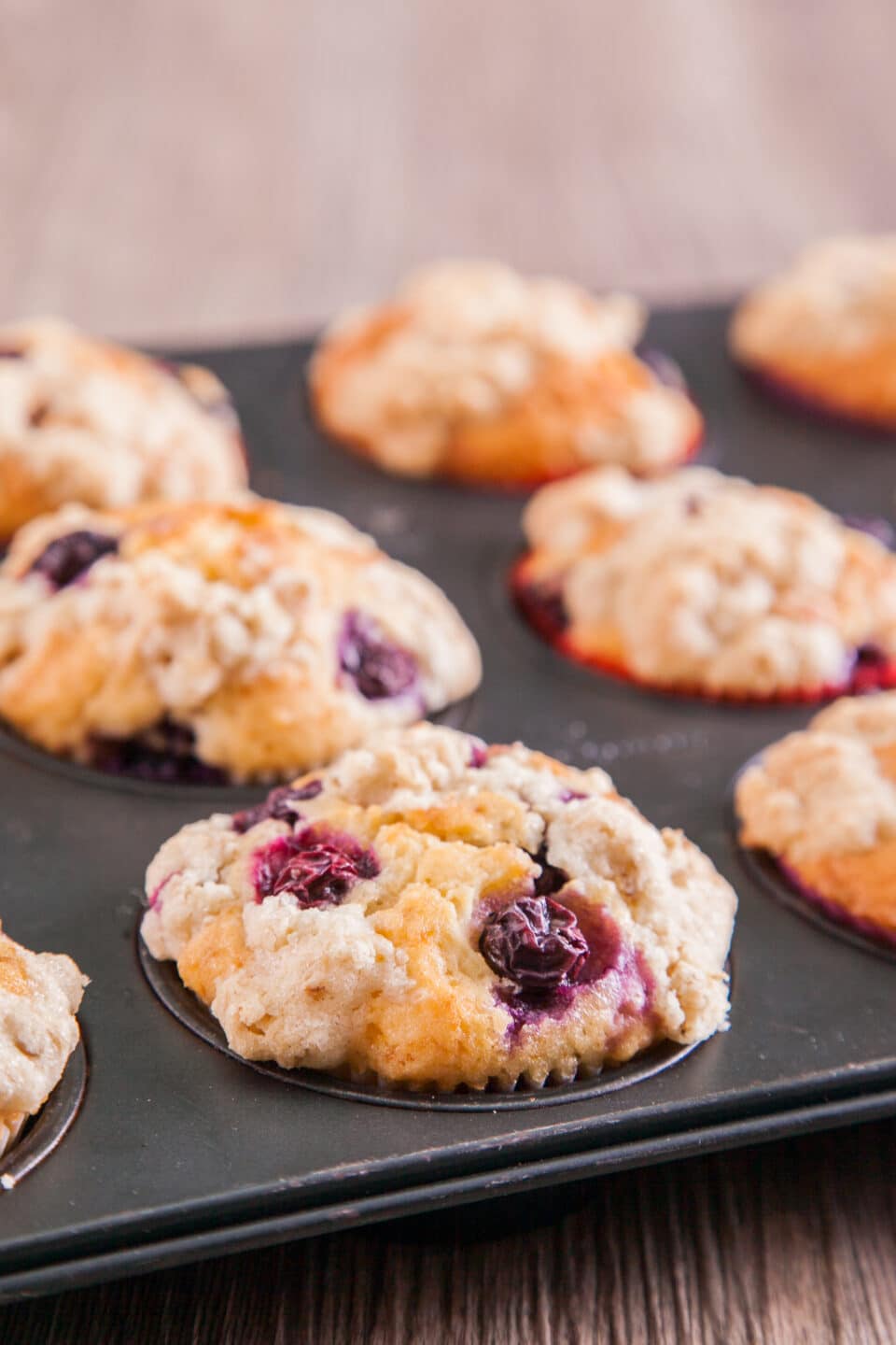 blueberry muffins