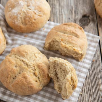 buns with dry yeast