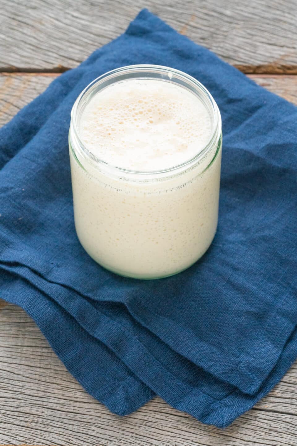 sourdough starter for homemade bread