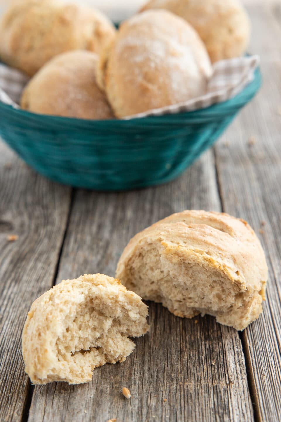 spelt rolls with dry yeast