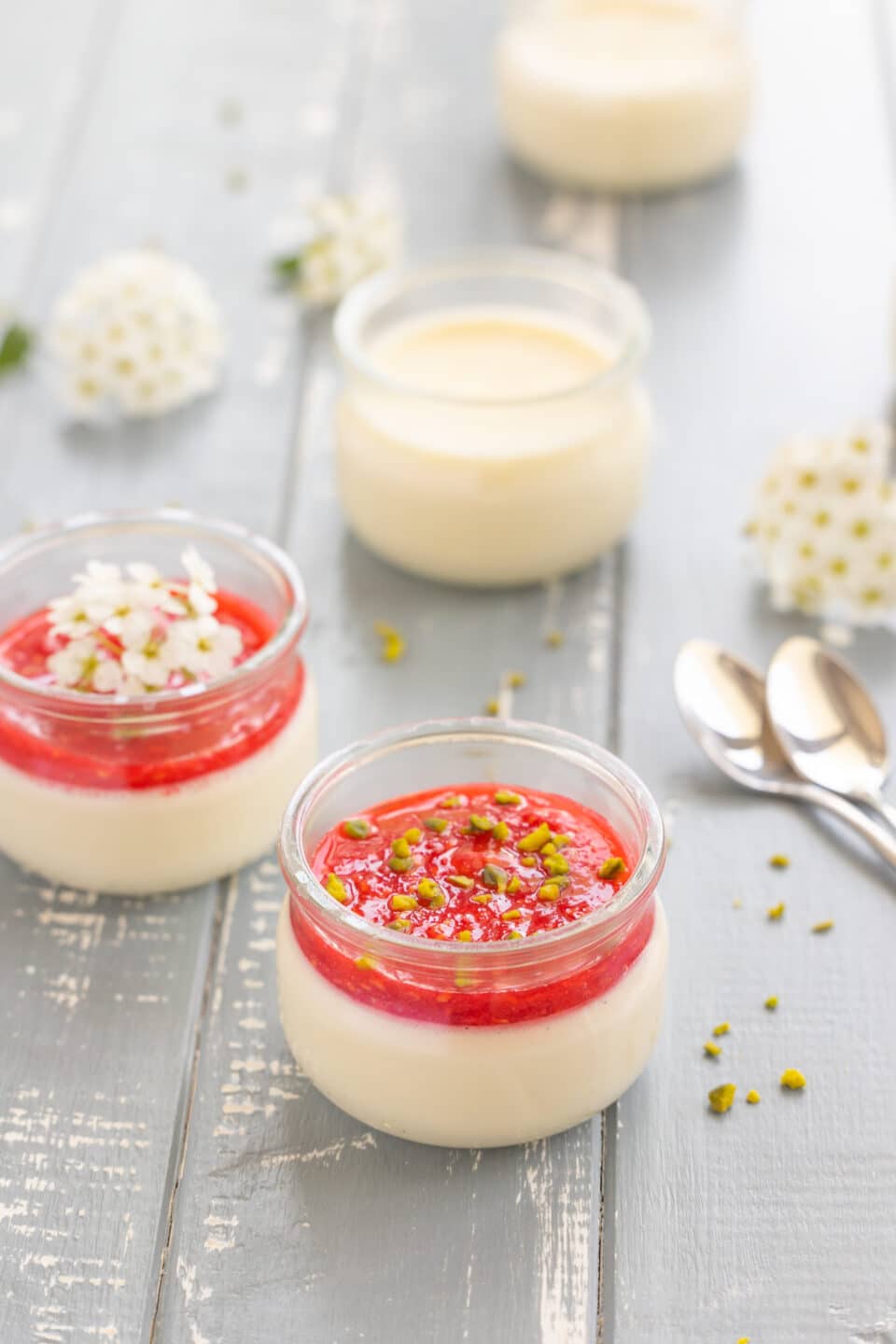 creamy panna cotta