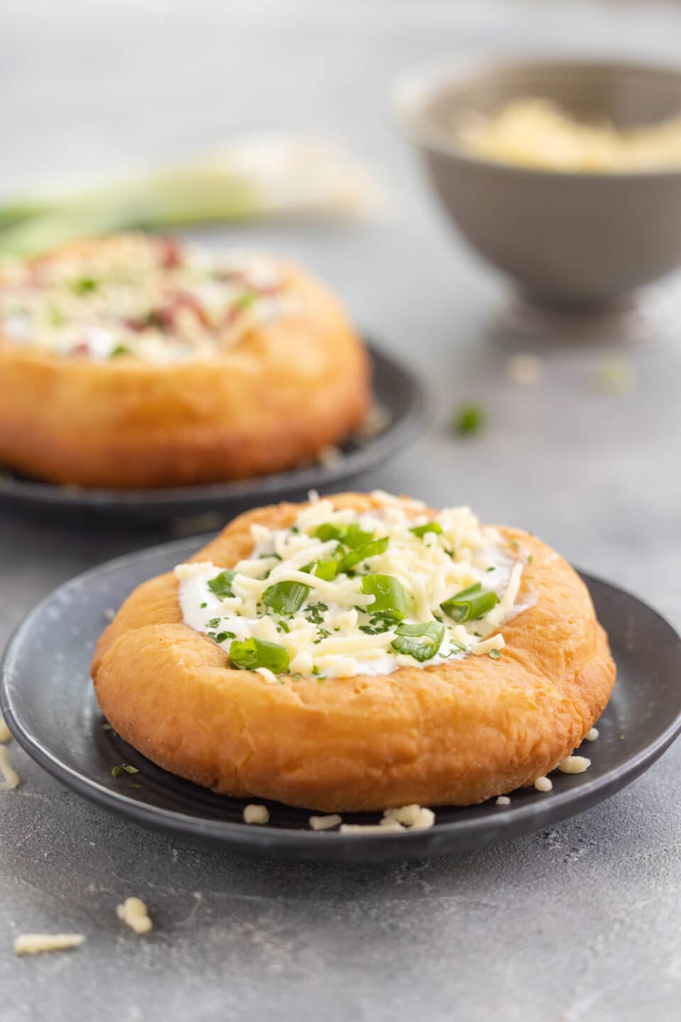 langos recipe with yeast dough