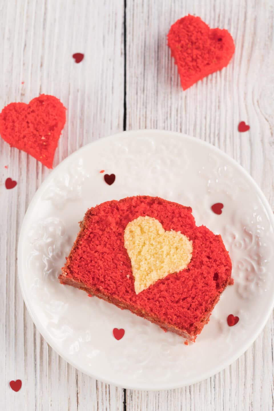 Hidden Heart Cake