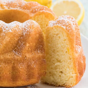 lemon cake with oil