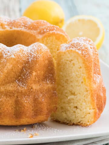 lemon cake with oil